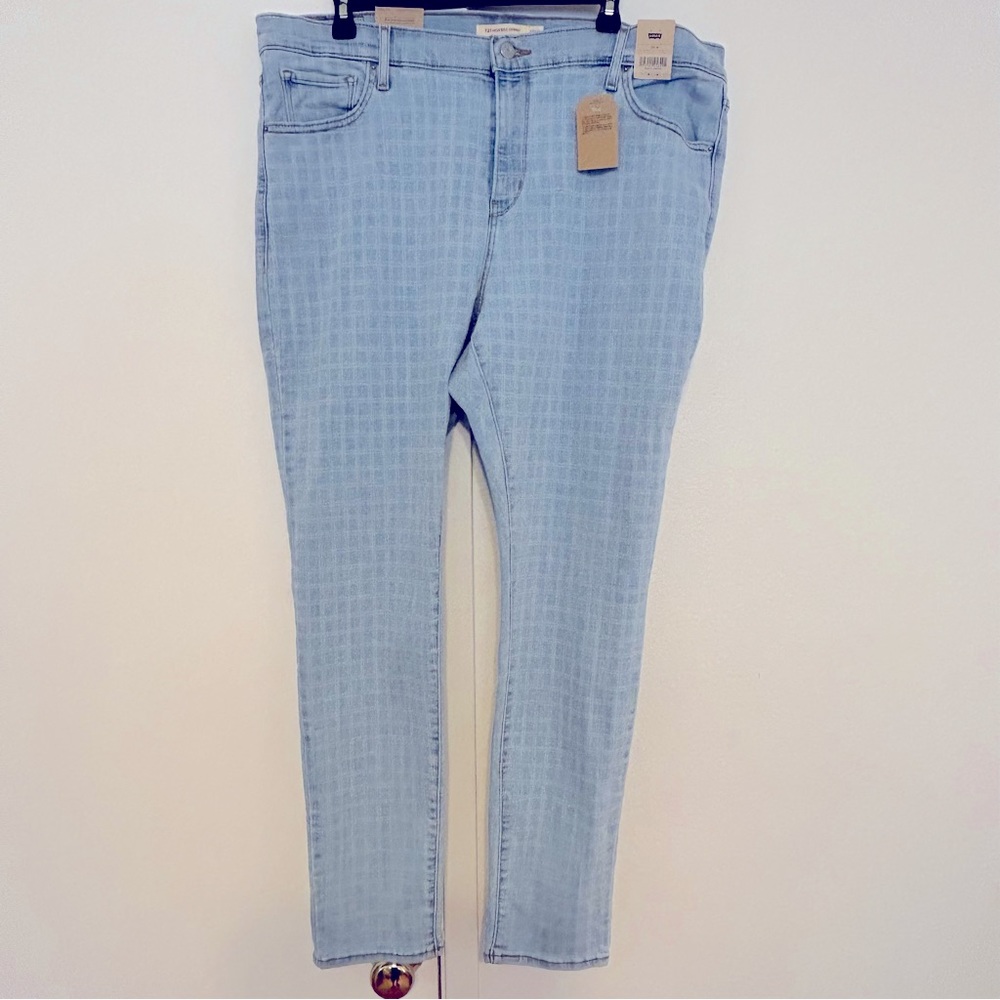 Levis 721 high rise skinny jeans